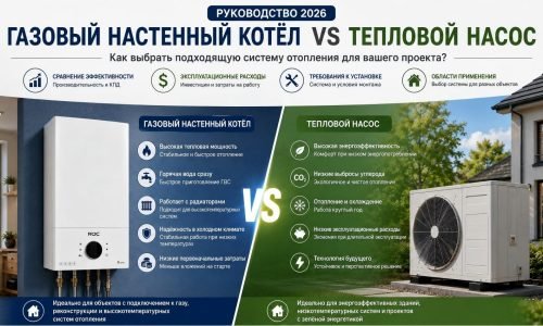 газовый котел или тепловой насос
