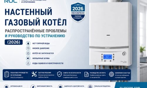 Официальное руководство ROC 2026 по устранению неисправностей настенных котлов и общим проблемам